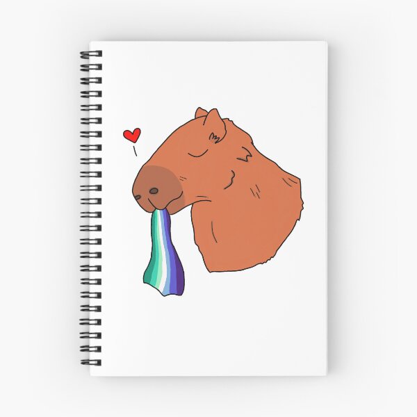 Item preview, Pride Capybara designed and sold by meowdy-there.