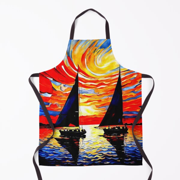 Item preview, Sailboats at sunset 1 designed and sold by George Hutton Hunter.