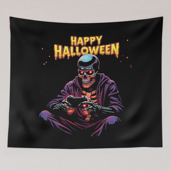 Item preview, halloween skeleton zombie gaming controler designed and sold by Uglyandcute.