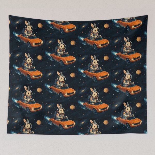Item preview, Cute astronaut bunny  designed and sold by Dogandesighn.