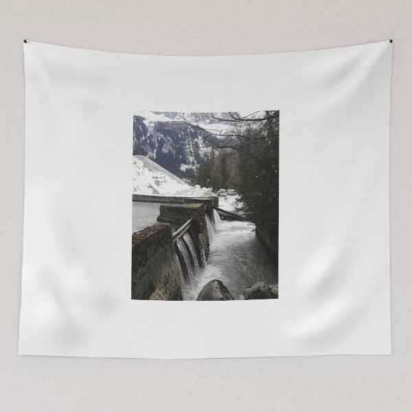Item preview, Waterfall in Chamonix  designed and sold by Agape88.