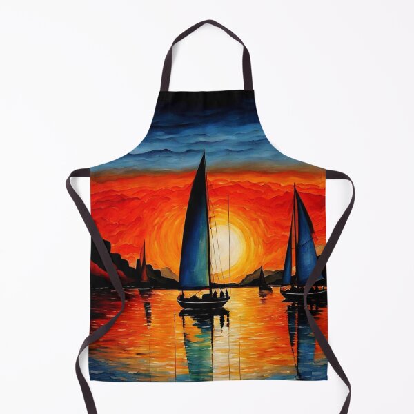 Item preview, Sailboats at sunset 2 designed and sold by George Hutton Hunter.