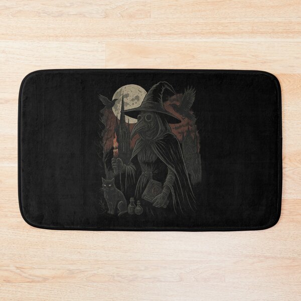 Item preview, Plague doctor witch Halloween Horror Art designed and sold by Meandmyshop.