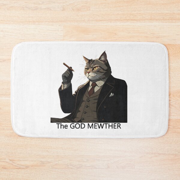 Item preview, The God Mewther – Mafia Cat Parody Design - An offer you can’t paw-fuse designed and sold by Ivardesigner.