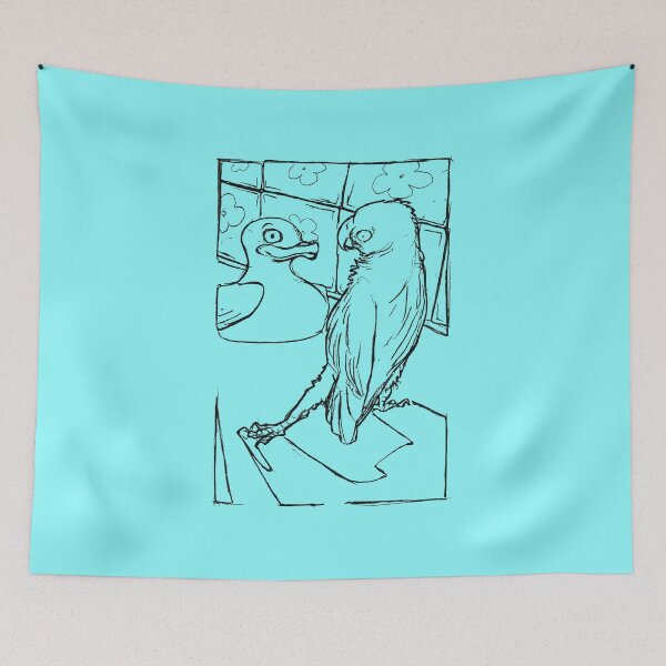 Item preview, Hah? A Fake Duck!? designed and sold by georgiaarsnal.