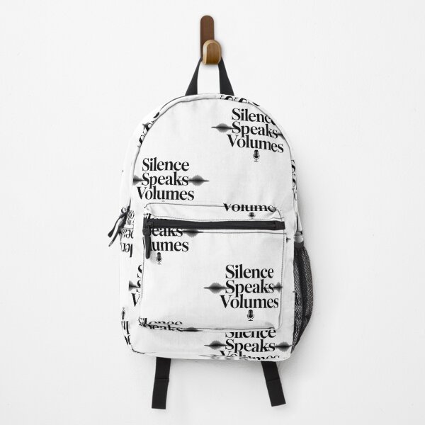 Item preview, Silence Speaks Volumes designed and sold by SignumShop.