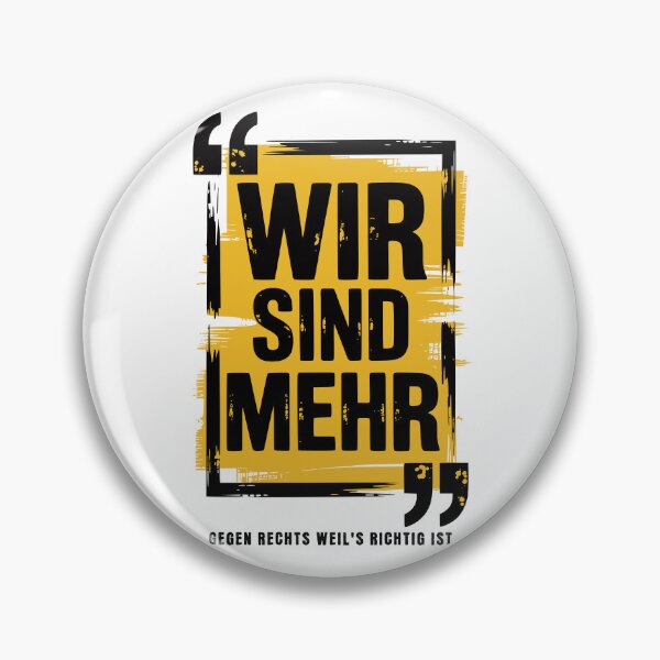 Item preview, WE ARE MORE – Political statement against right-wing shift & extremism designed and sold by VariousGoodies.