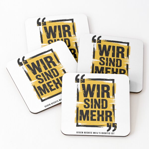 Item preview, WE ARE MORE – Political statement against right-wing shift & extremism designed and sold by VariousGoodies.