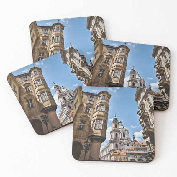 Item preview, St. Nicholas Church in Prague – Historic Architecture and Blue Sky designed and sold by RastislavS.