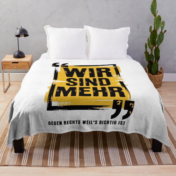 Item preview, WE ARE MORE – Political statement against right-wing shift & extremism designed and sold by VariousGoodies.