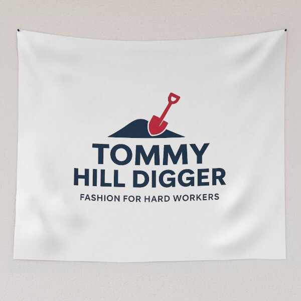 Item preview, Clothing brands (Tommy Hilfiger parody) designed and sold by Planet Utoppia.