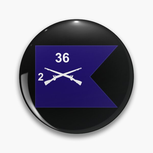 Artikelvorschau, Armee - Guidon - 2. Bataillon 36. Infanterie entworfen und verkauft von Military Insignia Products.