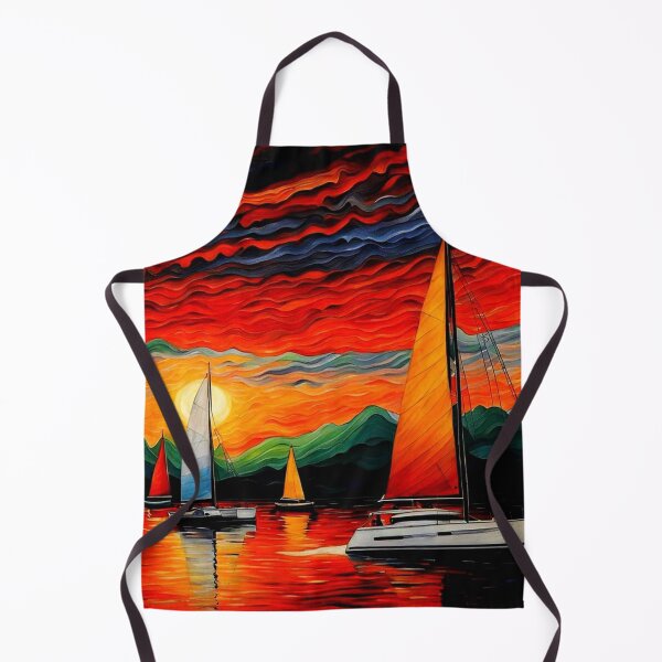 Item preview, Sailboats at sunset 3 designed and sold by George Hutton Hunter.