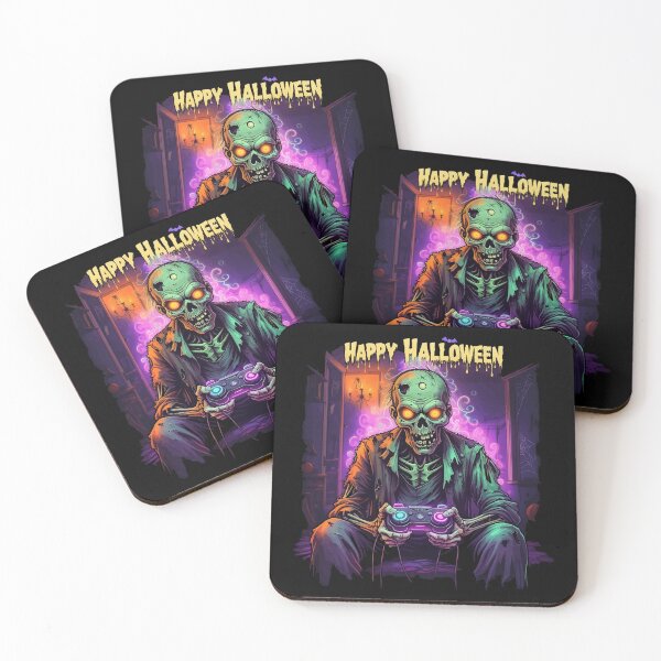 Item preview, halloween skeleton zombie gaming controler designed and sold by Uglyandcute.