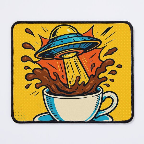 Item preview, Coffee and ufo designed and sold by Dogandesighn.