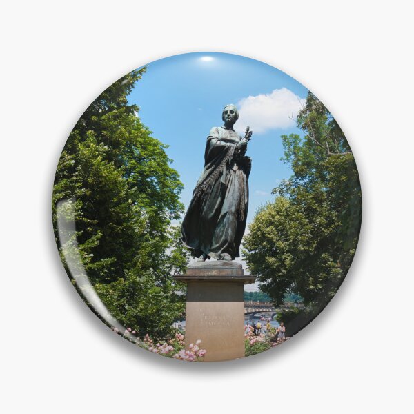 Item preview, Bozena Nemcova Statue in Prague – Historic Czech Literature Monument designed and sold by RastislavS.
