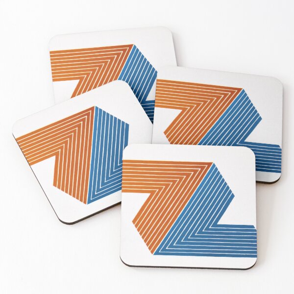 Item preview, Frank Stella designed and sold by KaijuNoKaiju.