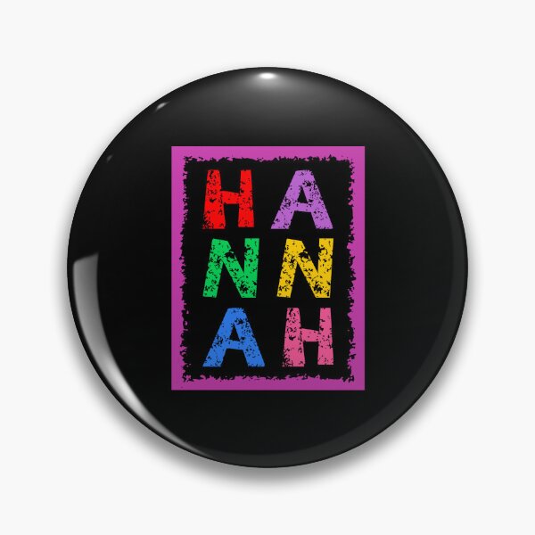 Item preview, Hannah Name Colored  designed and sold by Jeallan Designs.