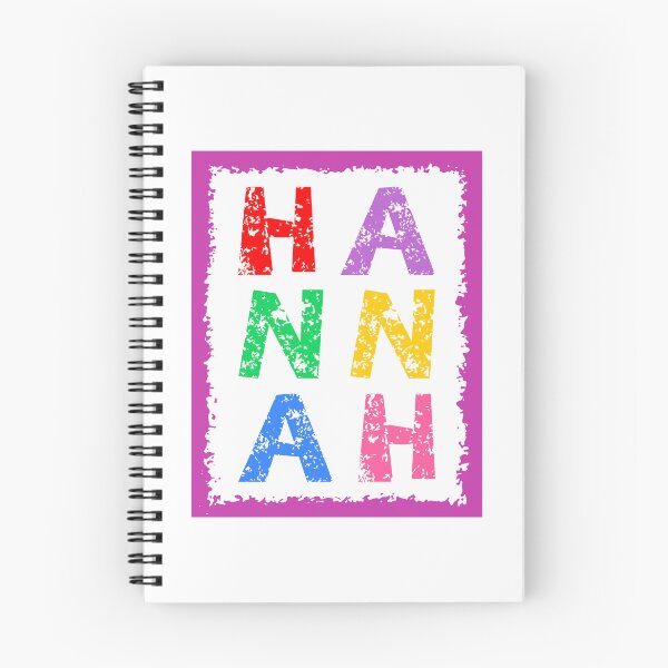 Item preview, Hannah Name Colored  designed and sold by Jeallan Designs.