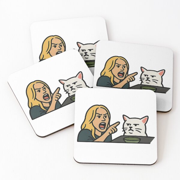 Item preview, Woman Yelling at Cat Meme – Funny Internet Humor Design designed and sold by SnapLabDesigns.
