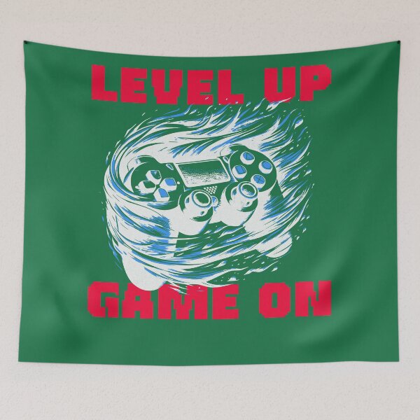 Item preview, Level up game on designed and sold by freshwear design.