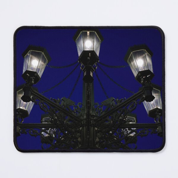 Item preview, Historic Street Lamp at Night in Prague – Urban Elegance designed and sold by RastislavS.