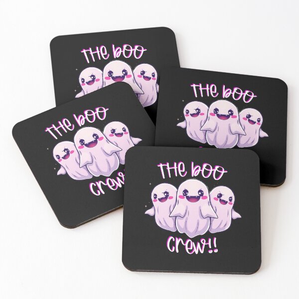 Item preview, The Boo Crew Neon Ghosts Halloween – Cute Kawaii Spooky designed and sold by Ndart17.