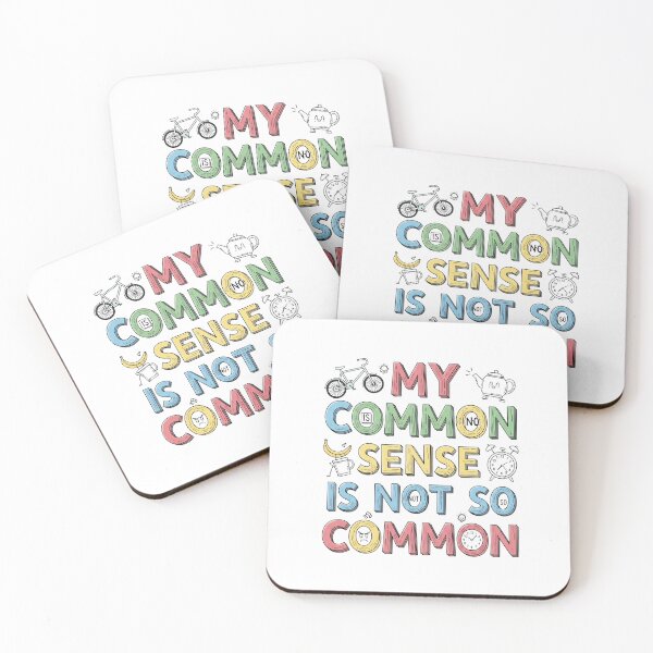 Item preview, Mi sentido común no es tan común. designed and sold by Liberty Labels.
