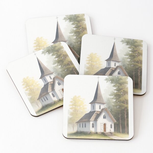 Item preview, an old village church designed and sold by Museum Of Non-Existing Art.