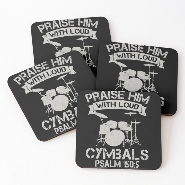 Item preview, PRAISE HIM WITH LOUD CYMBALS designed and sold by FaithandThread.