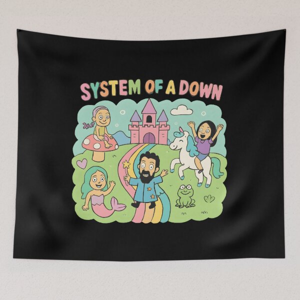 Item preview, Whimsical Fantasy System Of A Down Cartoon designed and sold by DonaldPrice0.