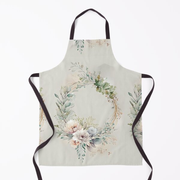 Item preview, Floral botanical watercolor wreath template designed and sold by dvoevnore.