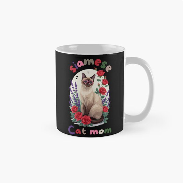 Item preview, Siamese cat mom designed and sold by Fateh-Kro ⭐⭐⭐⭐⭐.