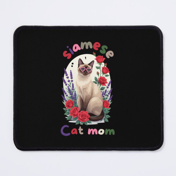 Item preview, Siamese cat mom designed and sold by Fateh-Kro ⭐⭐⭐⭐⭐.