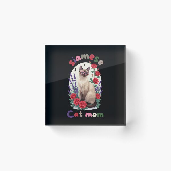 Item preview, Siamese cat mom designed and sold by Fateh-Kro ⭐⭐⭐⭐⭐.
