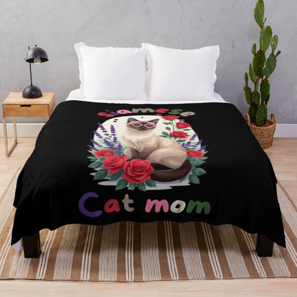 Item preview, Siamese cat mom designed and sold by Fateh-Kro ⭐⭐⭐⭐⭐.