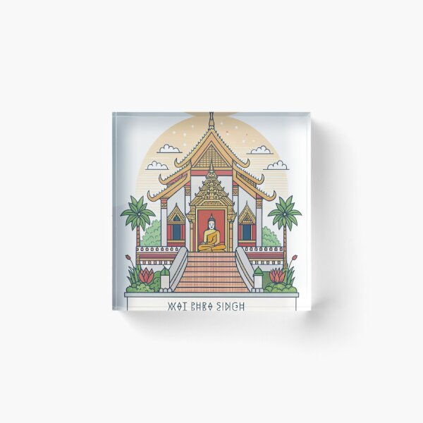 Item preview, WAT PHRA SINGH designed and sold by likbatonboot.