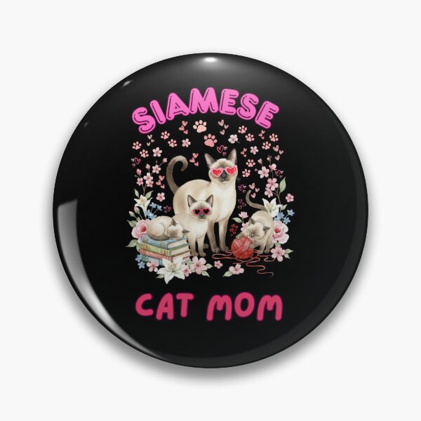 Item preview, Siamese cat mom designed and sold by Fateh-Kro ⭐⭐⭐⭐⭐.
