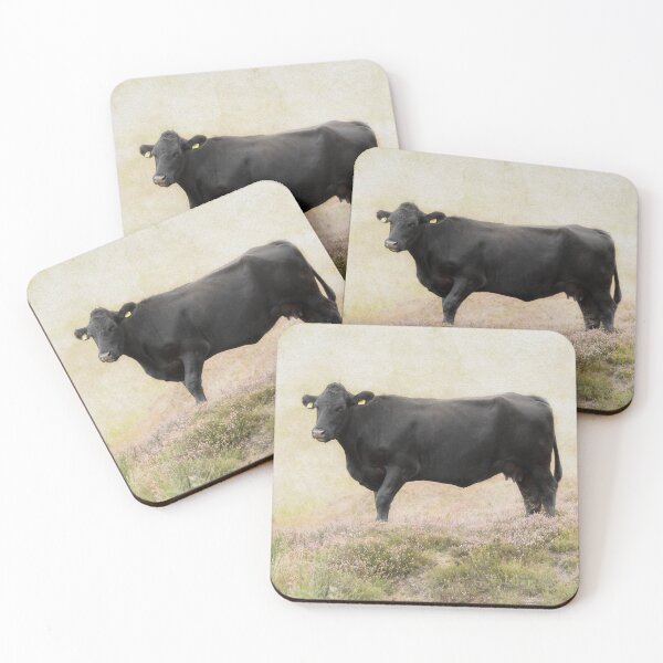 Item preview, Black Cow Watercolour Photograph designed and sold by Jane Stanley Photography.