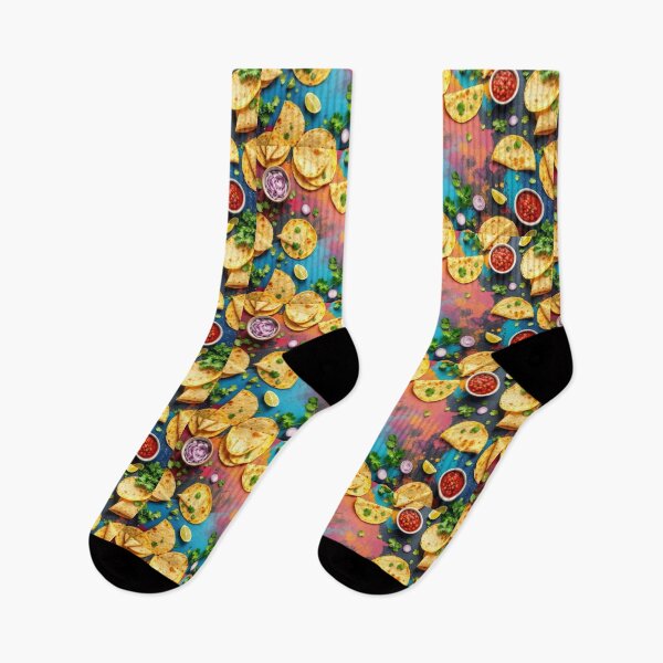 Item preview, A vibrant 3D pattern showcasing a taco bar with soft corn tortillas, fresh cilantro, onions, and limes, ideal for Mexican food events and branding designs. designed and sold by AlwaysHome.