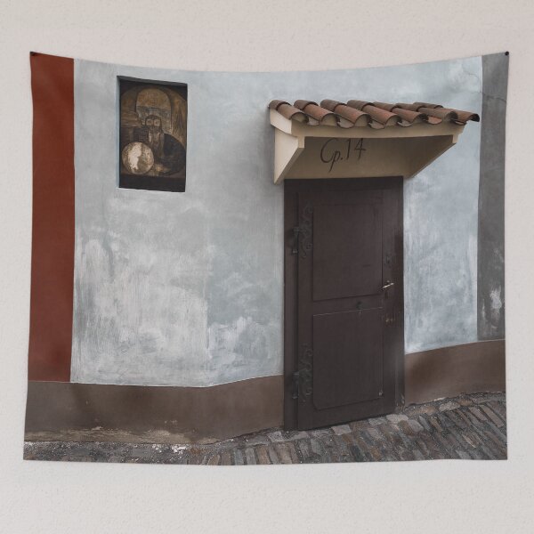 Item preview, Golden Lane Prague – Historic Doorway and Wall Detail designed and sold by RastislavS.