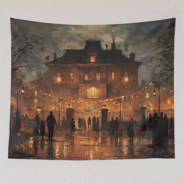Item preview, The Victorian Haunted Mansion in the Mist – A Halloween Night of Secrets designed and sold by GildedPagesCo.