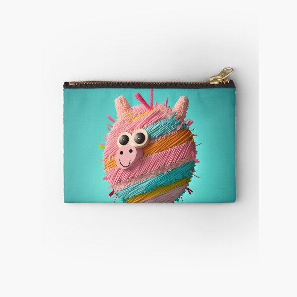Item preview, Mexican holiday pinata monster bright background designed and sold by dvoevnore.