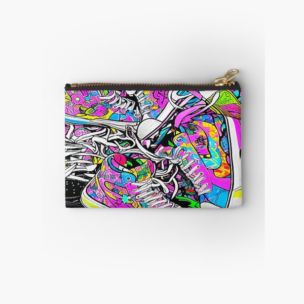 Item preview, Vibrant Chaos of Colorful Sneakers. designed and sold by Alexzonartshop.