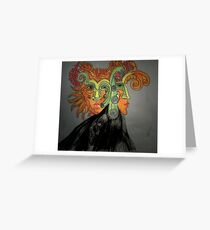 Ms. Tree Greeting Card