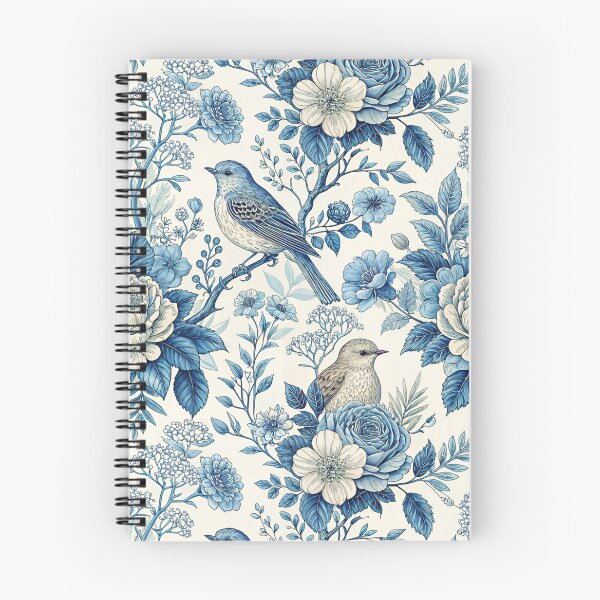 Item preview, Foral pattern Toile de Jouy designed and sold by Creative Line Prints.