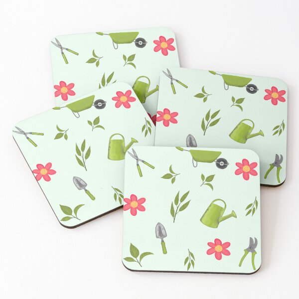 Item preview, Green Gardening Floral Botanical Pattern designed and sold by suzcreate.