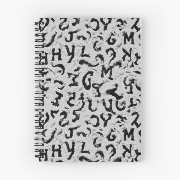 Item preview, 3D Sculptural Abstract Typography Pattern designed and sold by Prismatect.