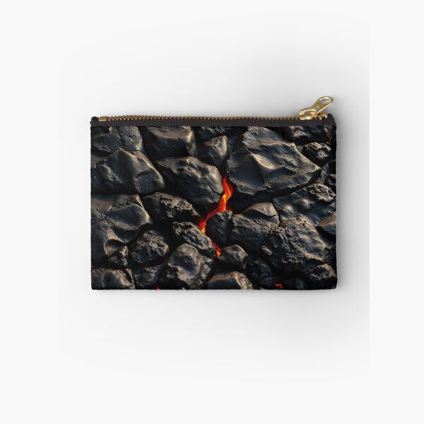 Item preview, Dark Lava Rocks with Glowing Red Cracks Texture designed and sold by SassyArtistry.