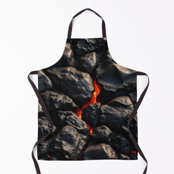 Item preview, Dark Lava Rocks with Glowing Red Cracks Texture designed and sold by SassyArtistry.
